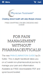 Mobile Screenshot of physiciannutrients.com